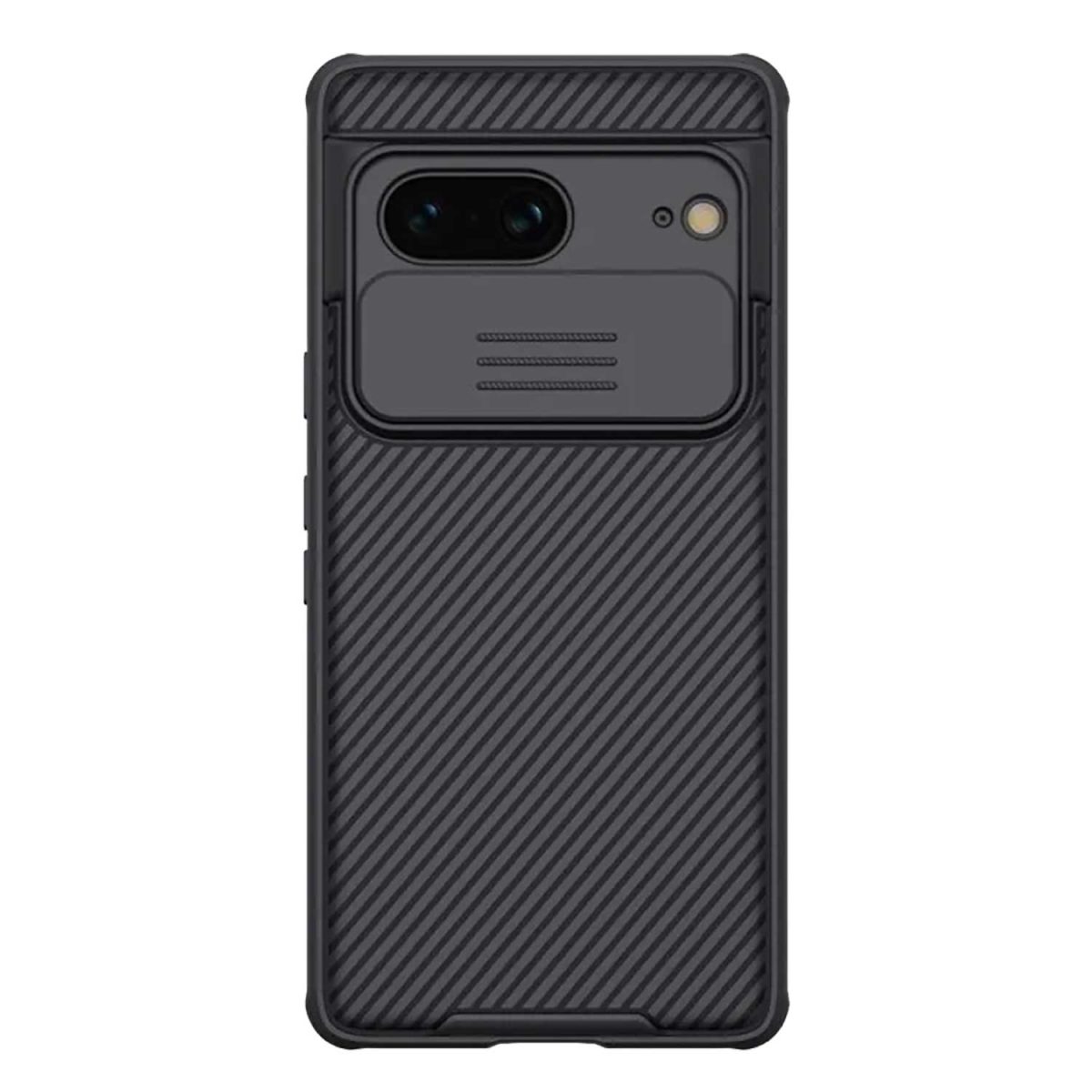 google pixel 7 camshield case black back