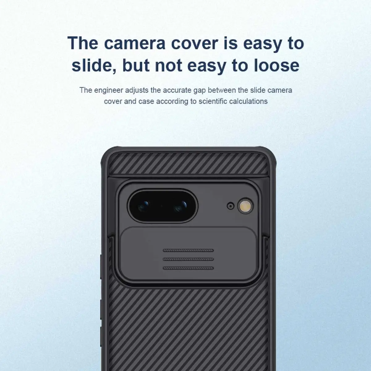 Google Pixel 7 Pro Camshield-Hülle schwarz Comm1