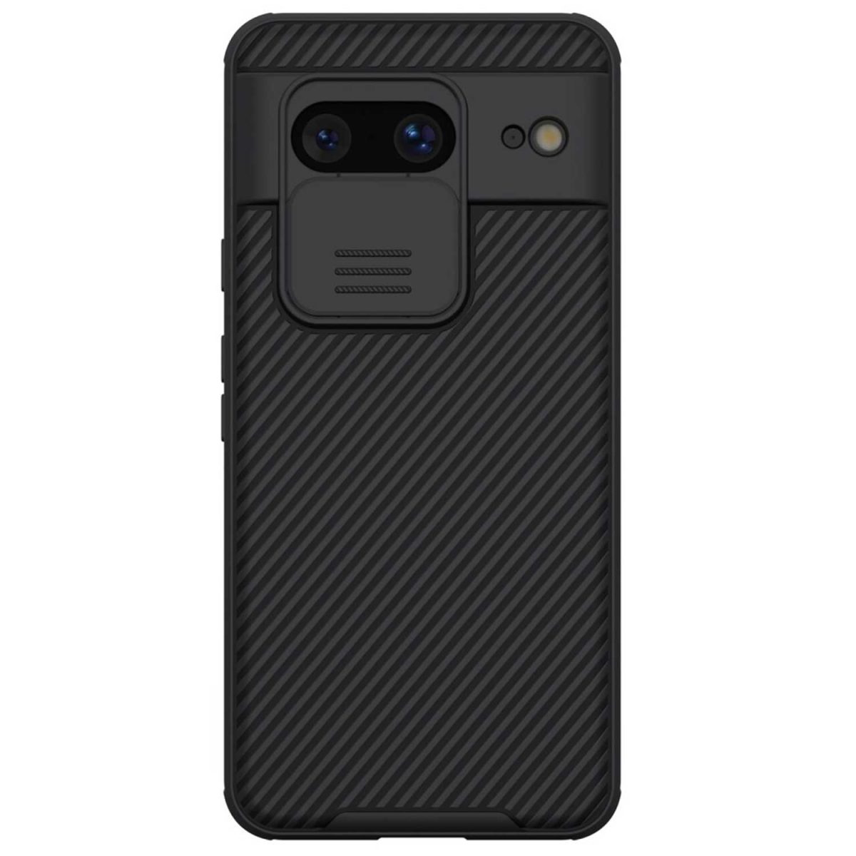 google pixel 8 camshield case black back