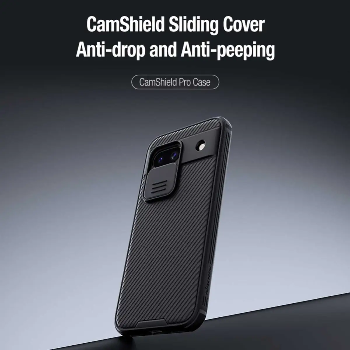 google pixel 8a camshield case black comm1