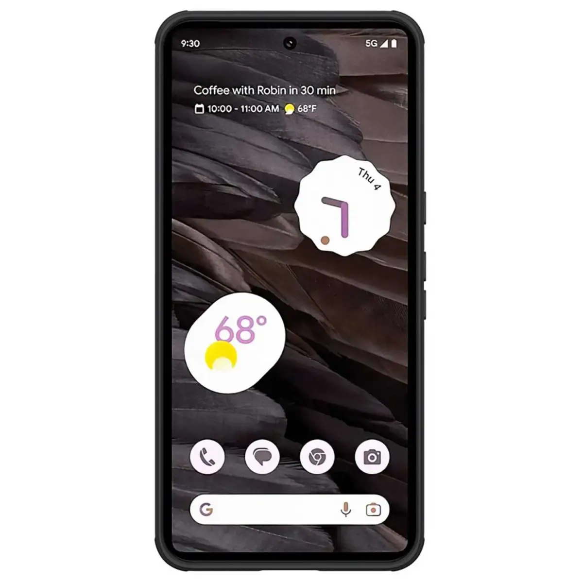 google pixel 8pro camshield ケース ブラック フロント