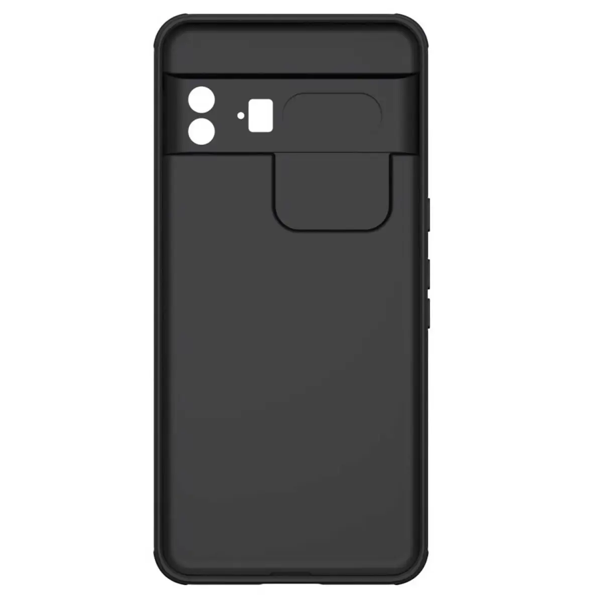 Funda con cámara CamShield para Google Pixel 8Pro, color negro en el interior