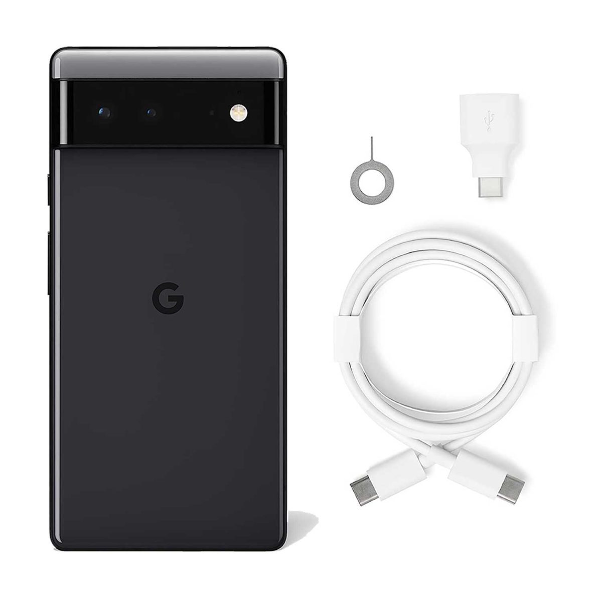 produkt google pixel 6 128gb schwarz was im inneren der