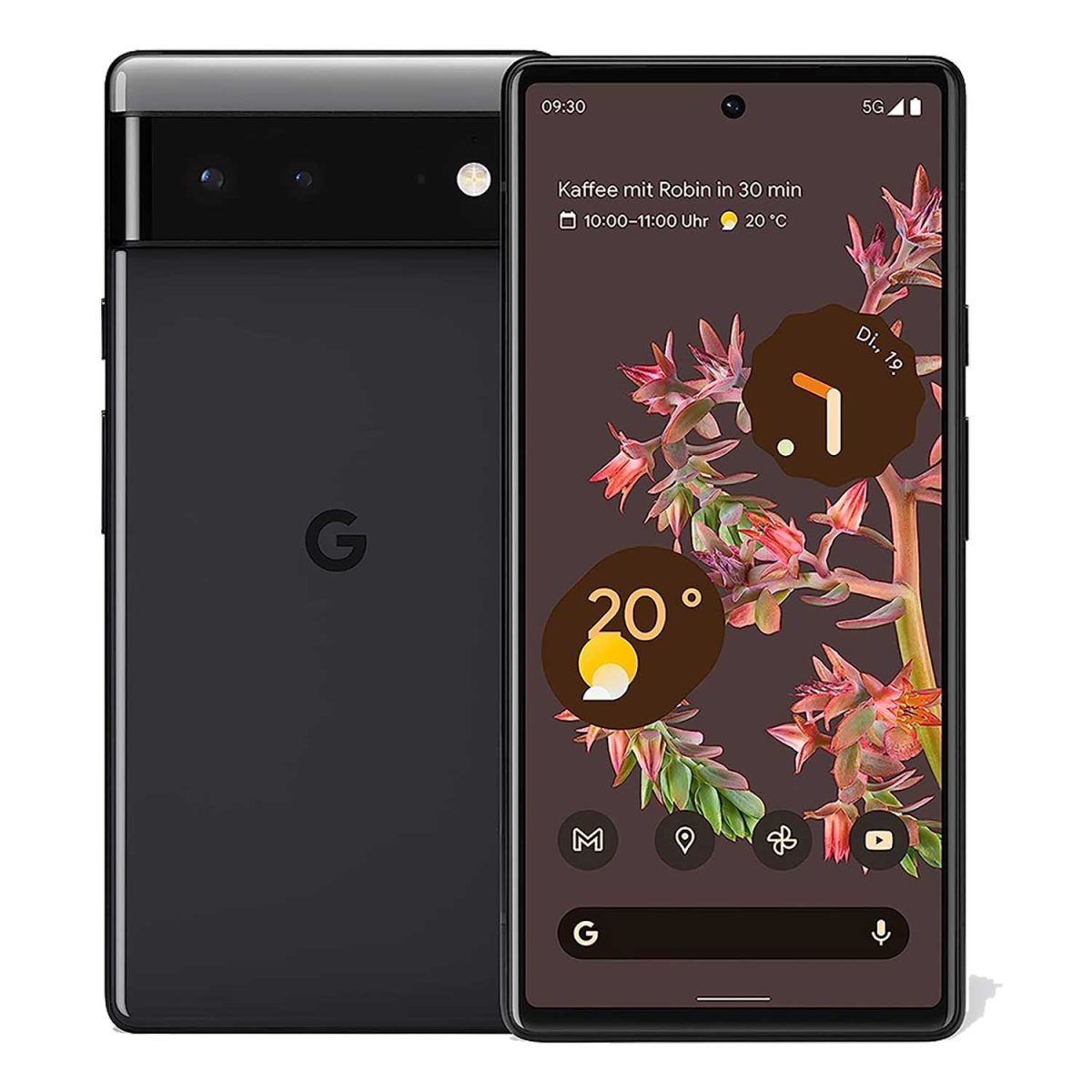 producto google pixel 6 128gb parte delantera trasera