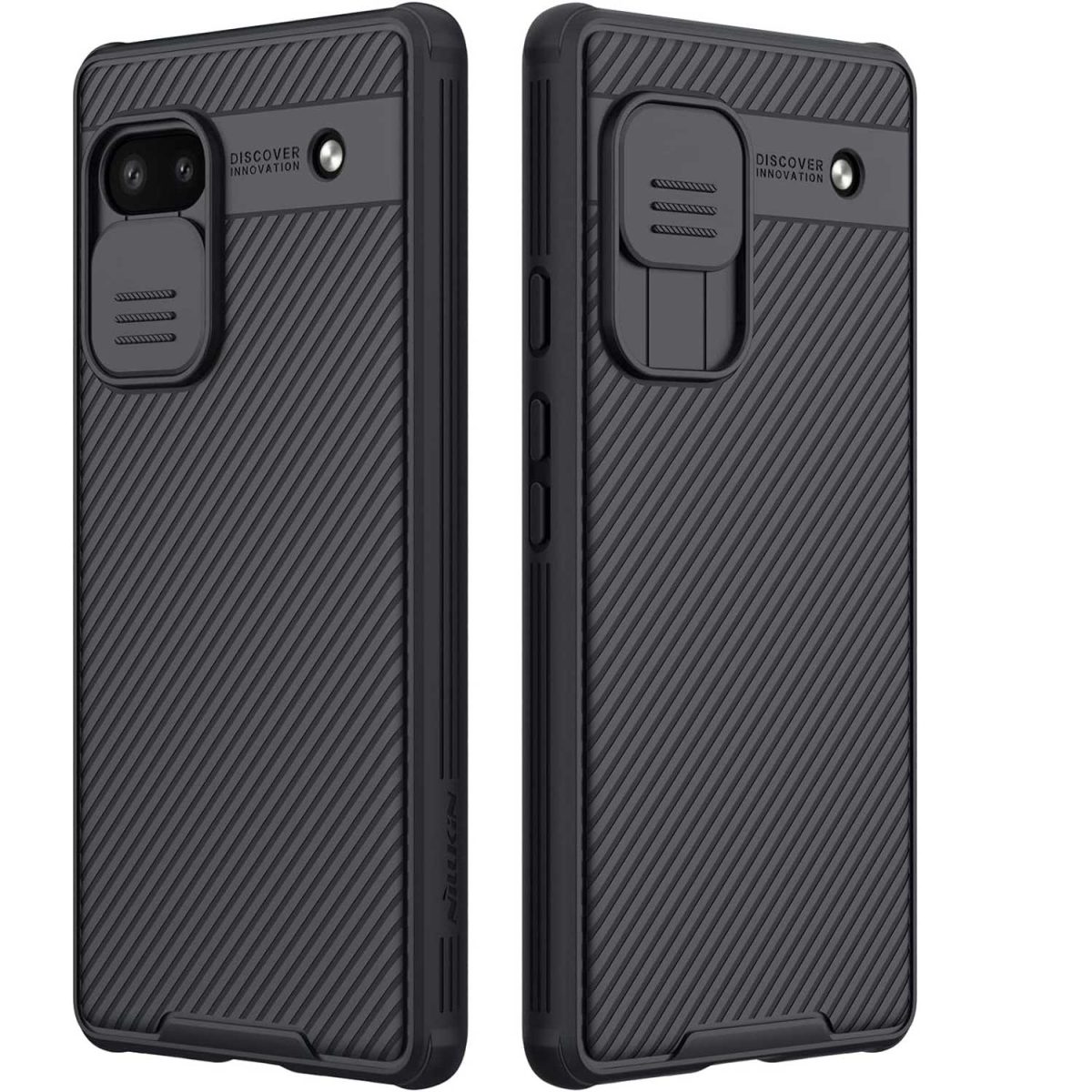 product google pixel 6a camshield case black back side