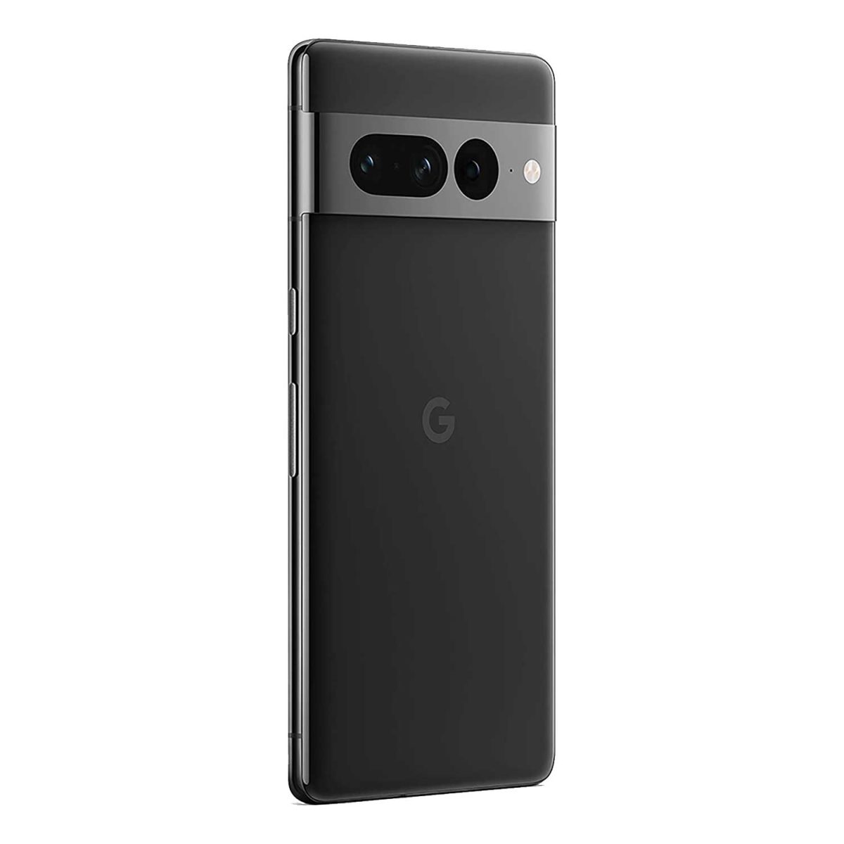 producto google pixel 7 pro 128gb negro frontal trasero izquierdo