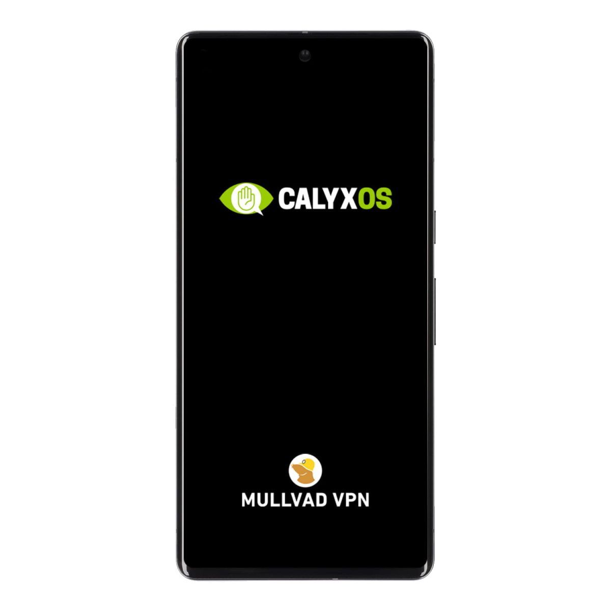 Google Pixel 7 Pro CalyxOS VPN Encrypted front