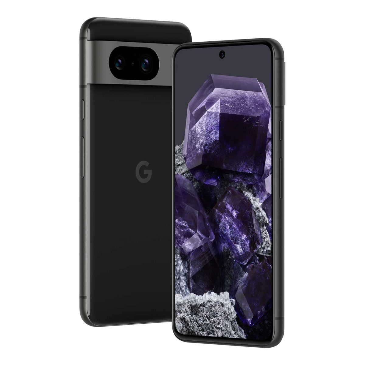 продукт google pixel 8 128gb черен преден заден ляв