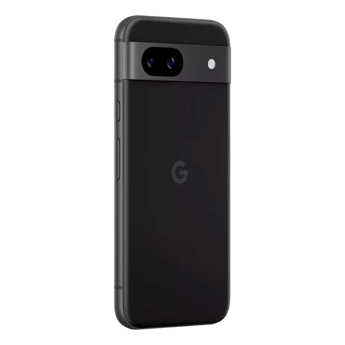 produto google pixel 8a 128gb preto lado traseiro direito