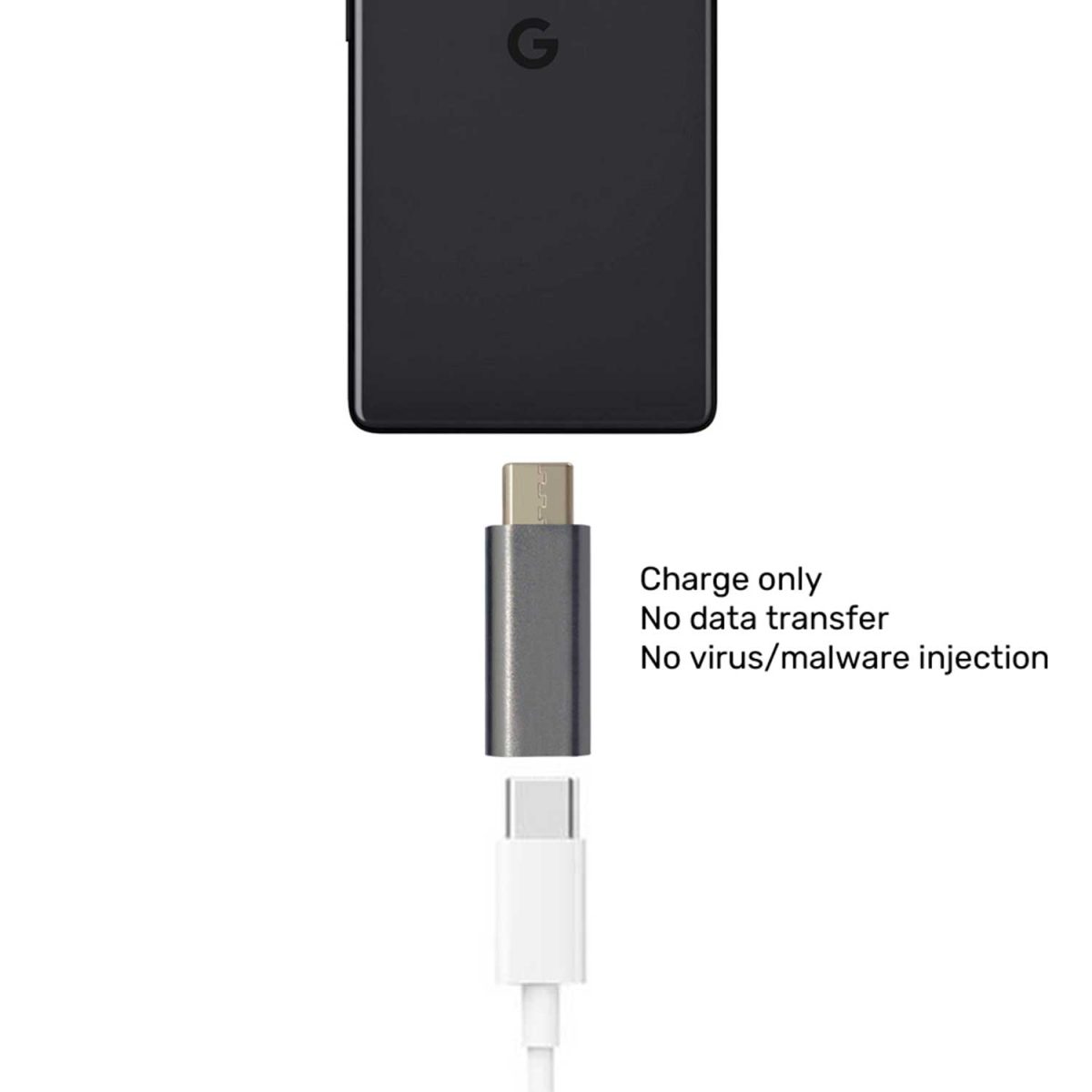 제품 USB C 데이터 차단기 프로 설정